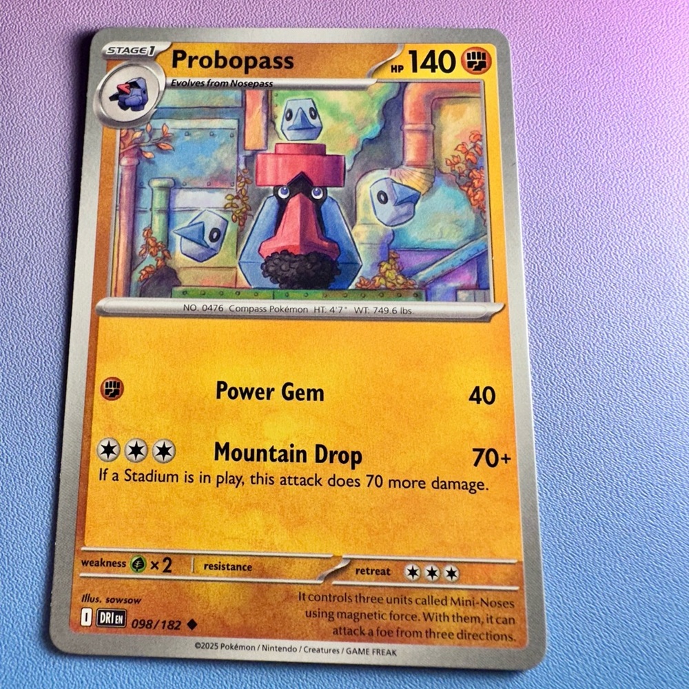 probopass - 098/182 (uncommon) — pokemon: destined rivals